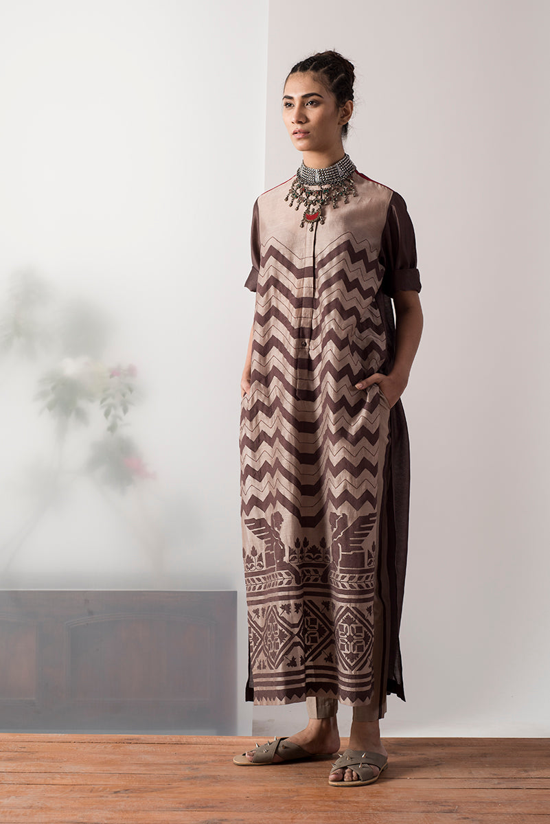 BACK GATHER KAMEEZ