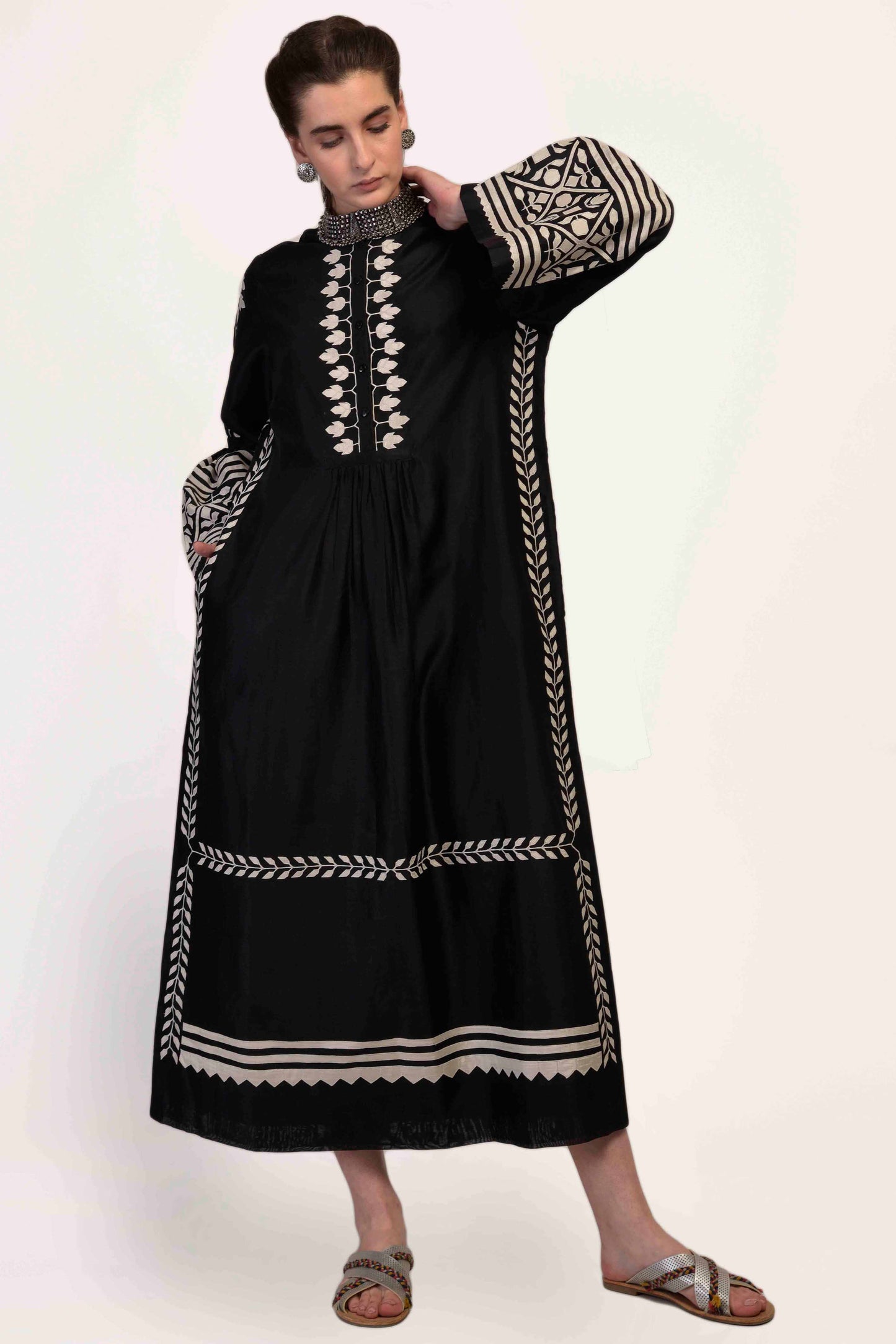 BELL SLEEVE DRESS