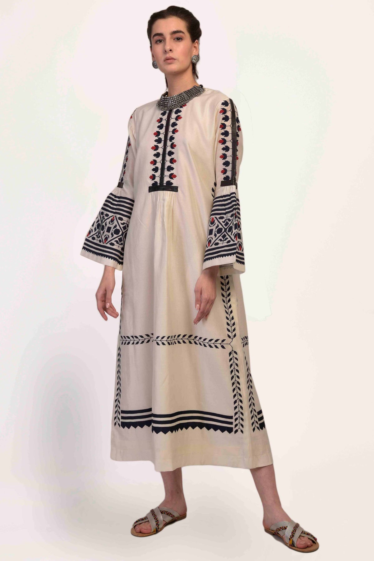BELL SLEEVE DRESS