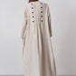 CENTRE GATHER KAFTAN DRESS