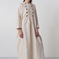 CENTRE GATHER KAFTAN DRESS