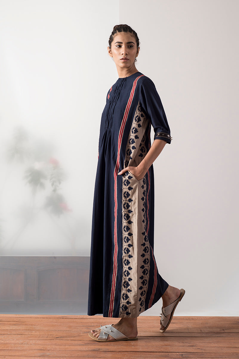 CENTER GATHER DRESS