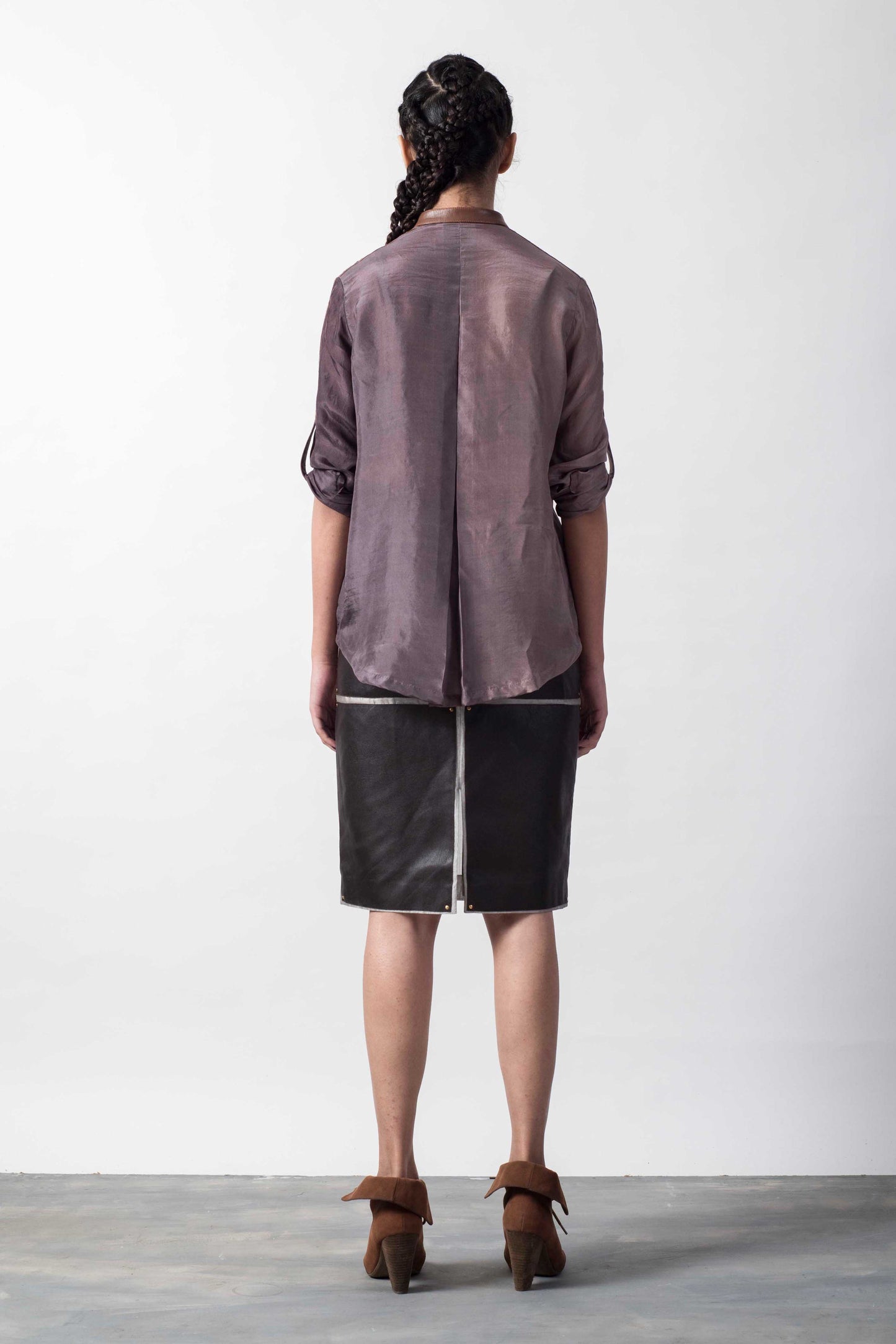 OMBRE TWISTED SHIRT