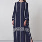 PANELLED KAFTAN DRESS