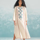 NILE TRIBAL APPLIQUE' KAFTAN DRESS