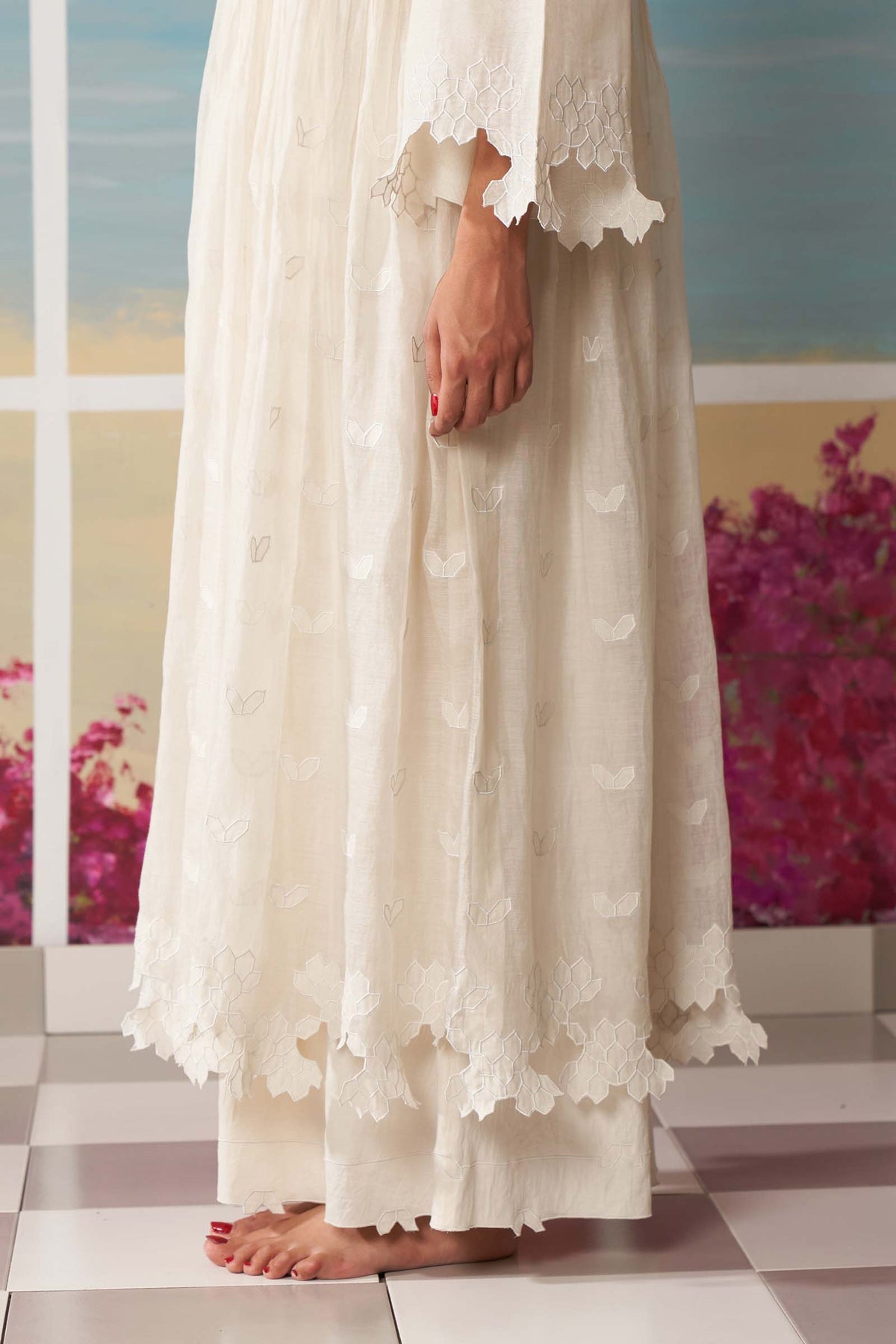 SUPER PLEATED DRESS