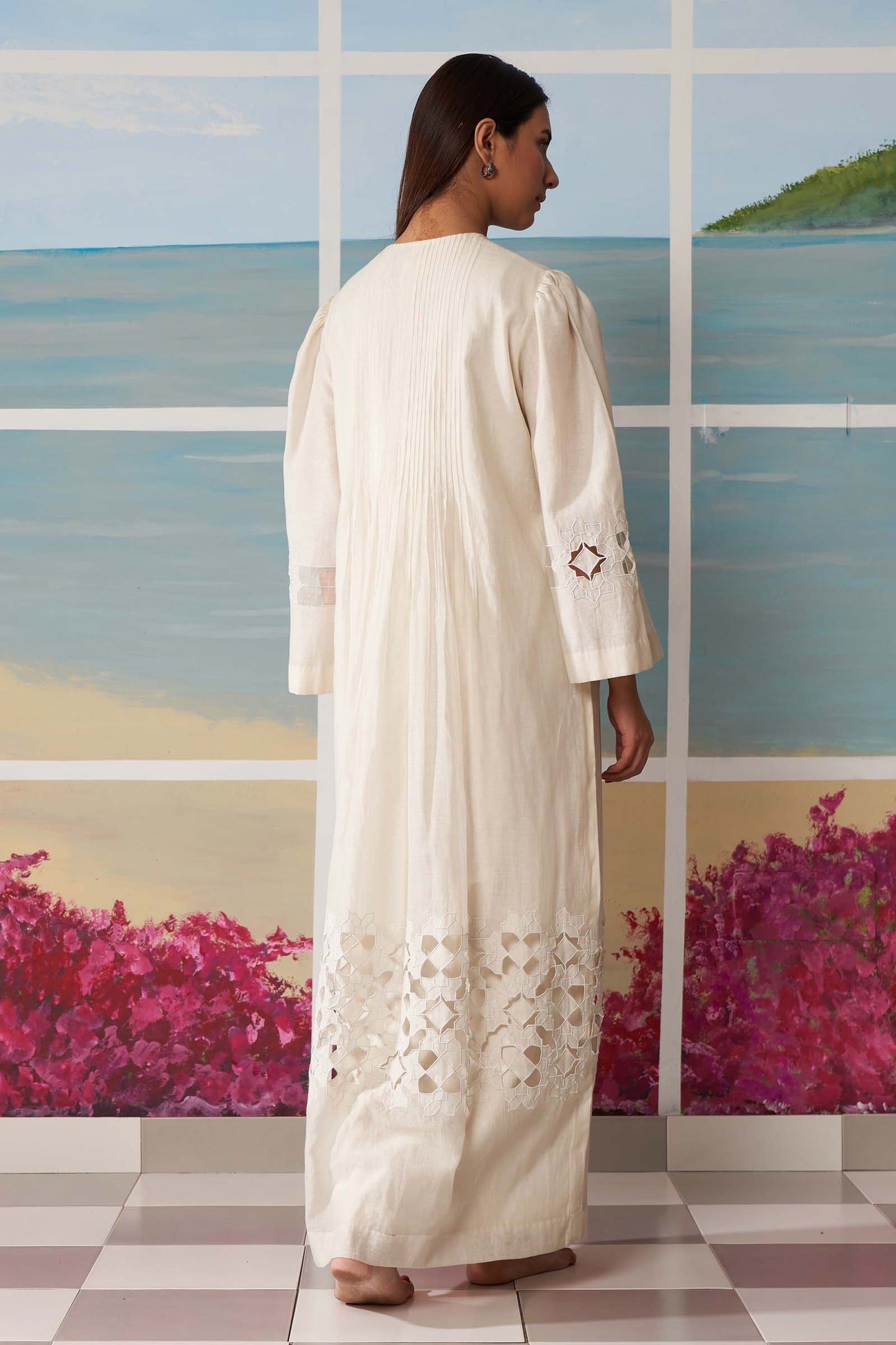 SUPER PLEATED DRESS