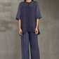 SHIBORI BACK PLEATED SHIRT