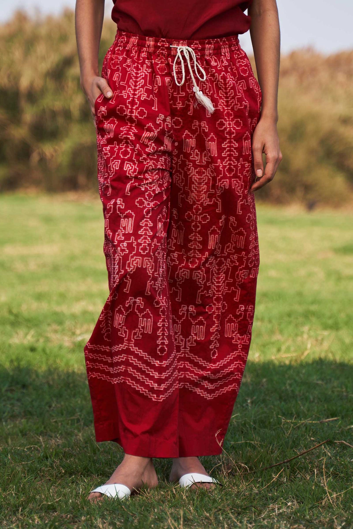 SHIBORI PANTS