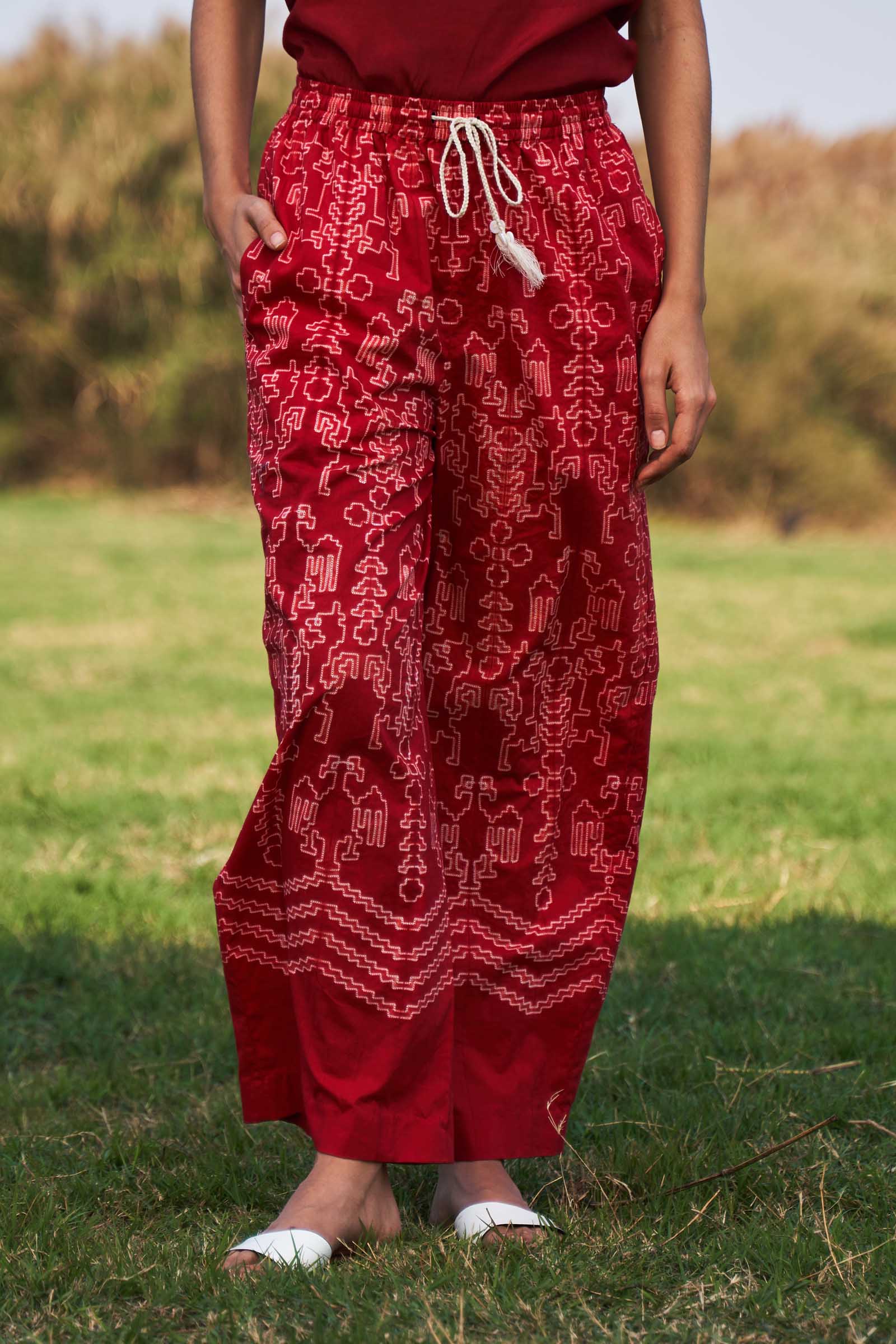 SHIBORI PANTS