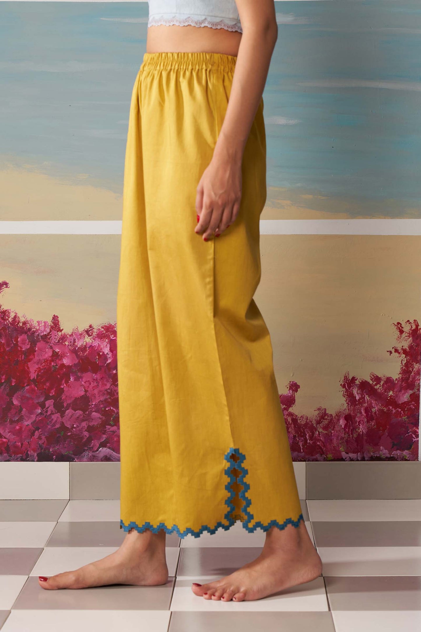 CUTWORK PANT