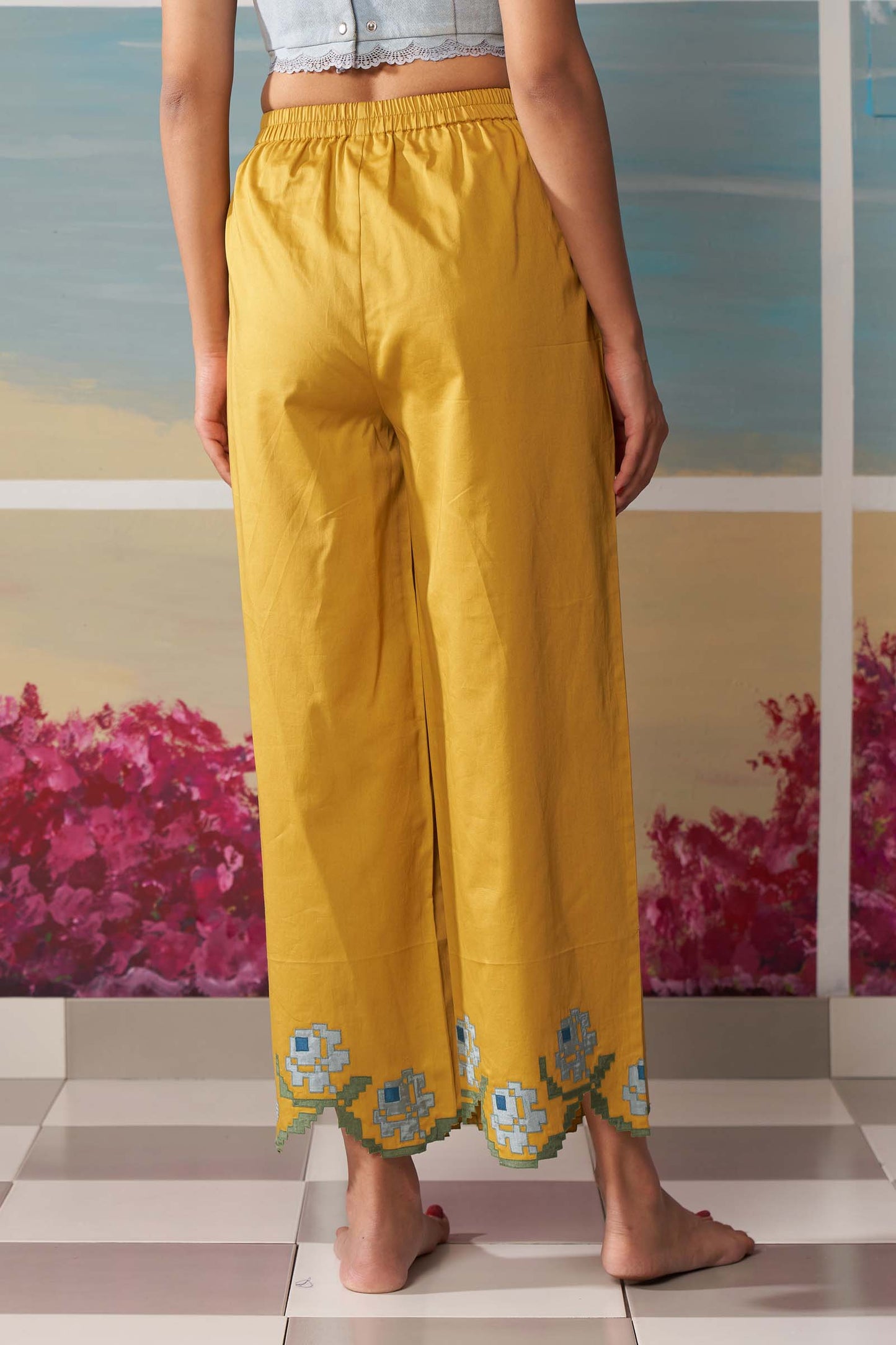 CUTWORK PANT
