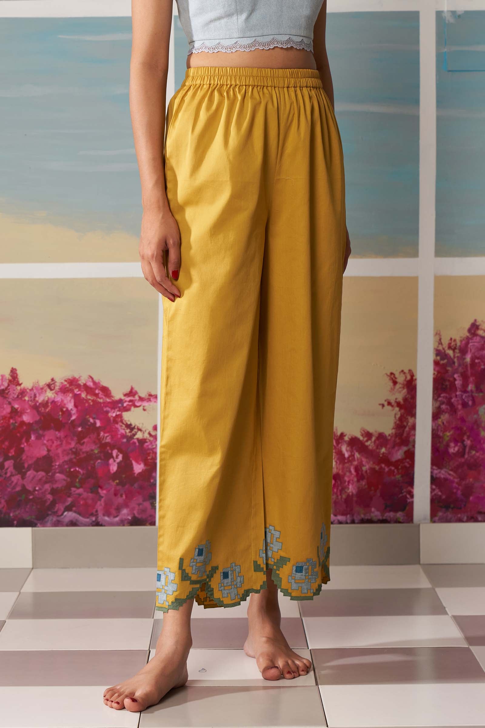 CUTWORK PANT