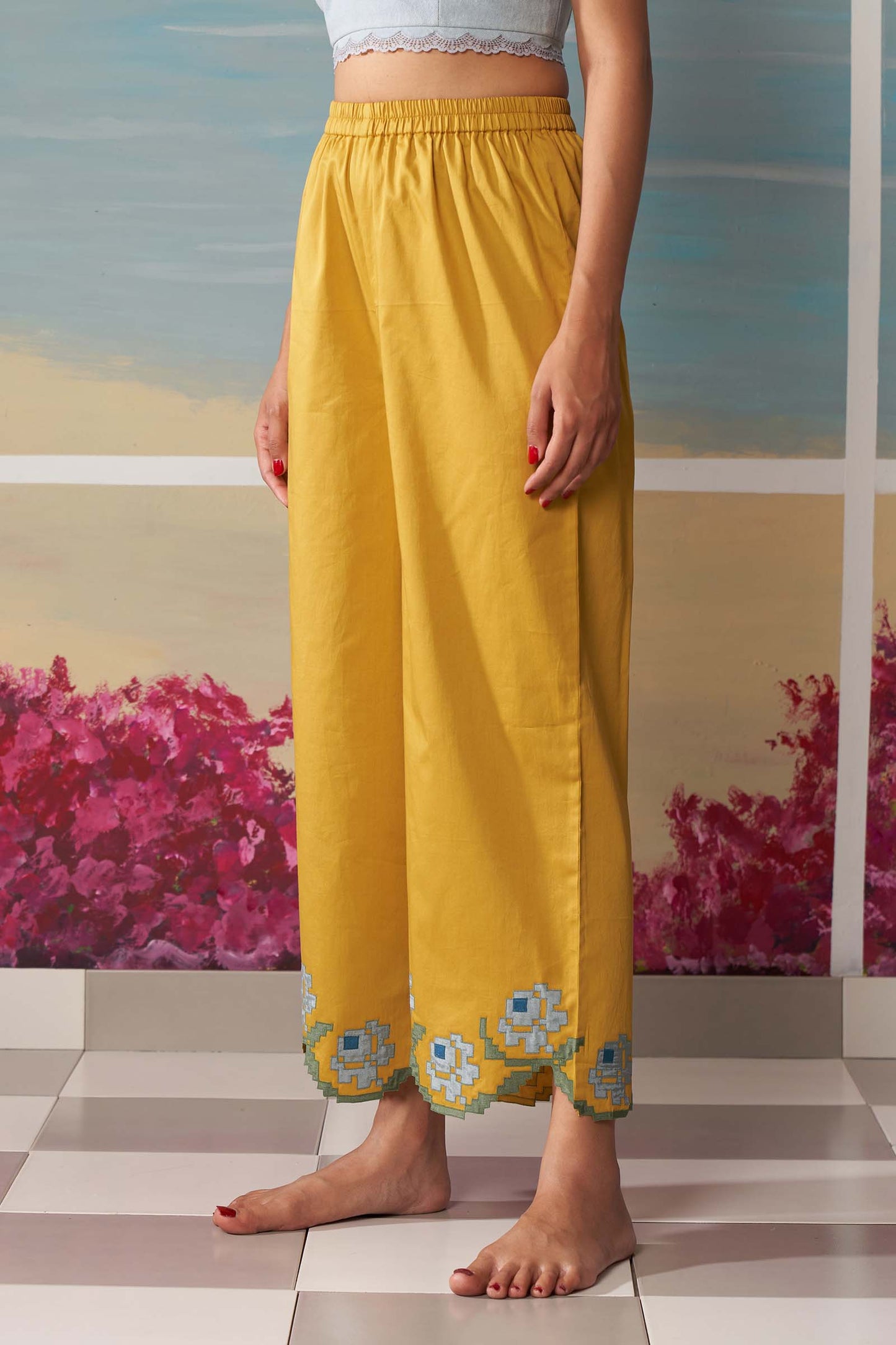 CUTWORK PANT