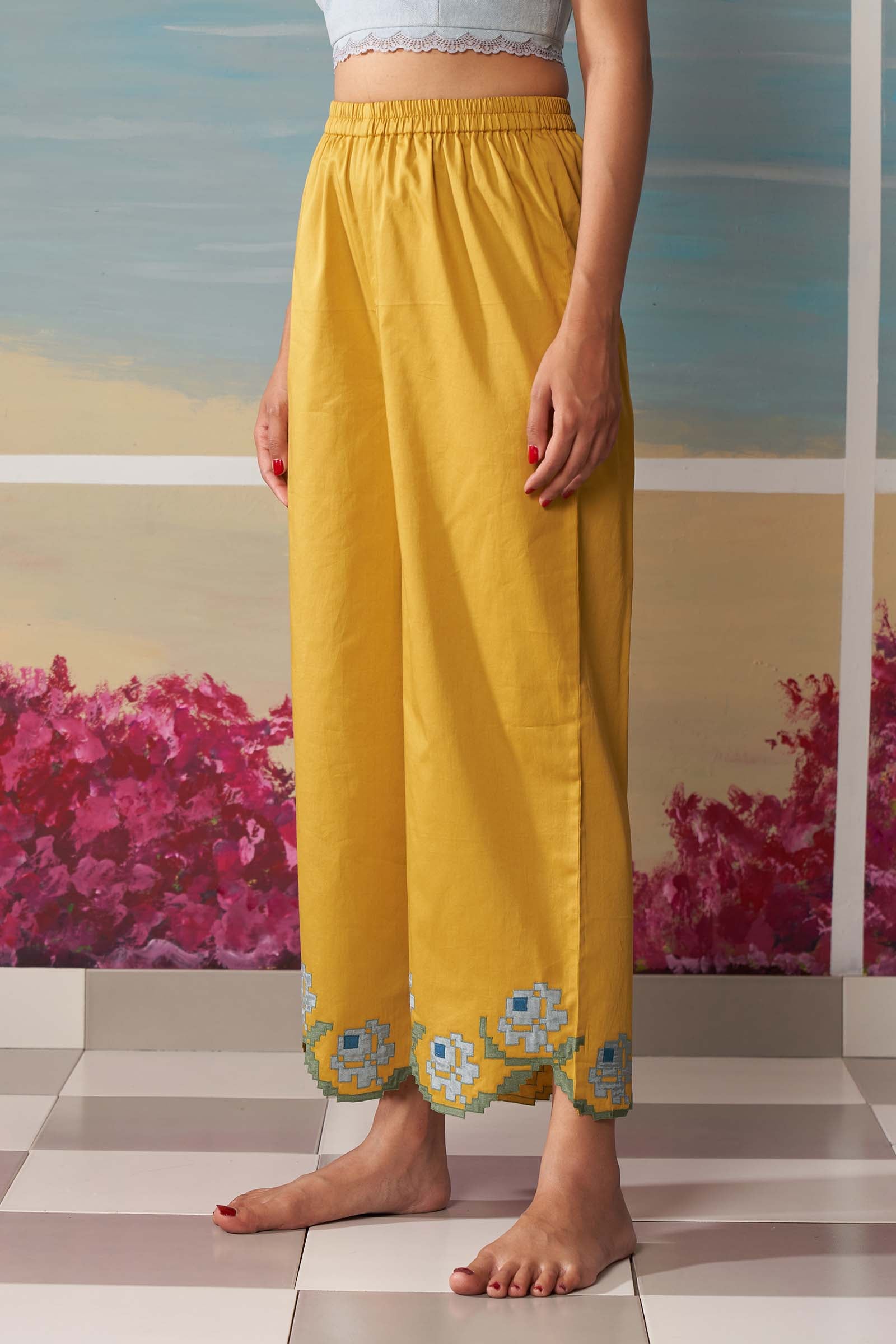 CUTWORK PANT