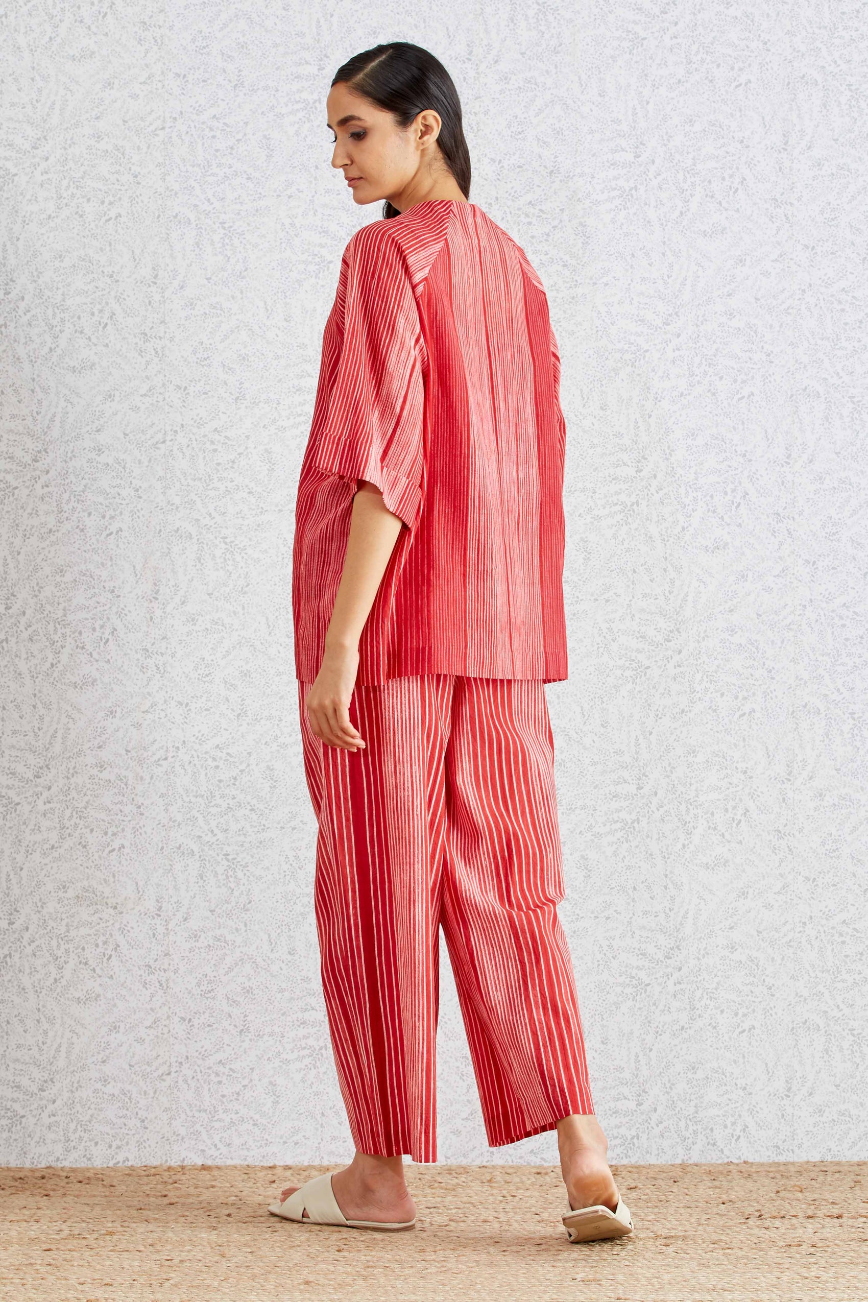 SHIBORI RAGLAN SHIRT