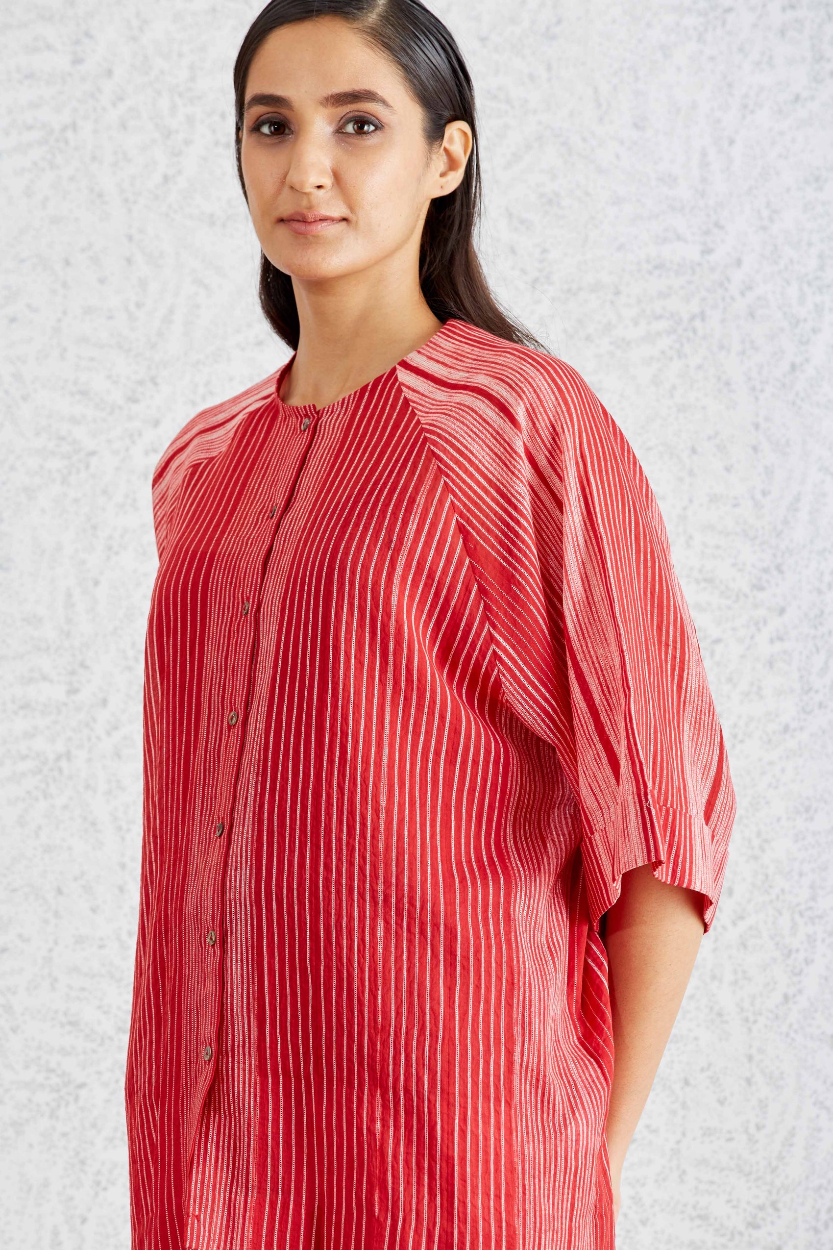 SHIBORI RAGLAN SHIRT