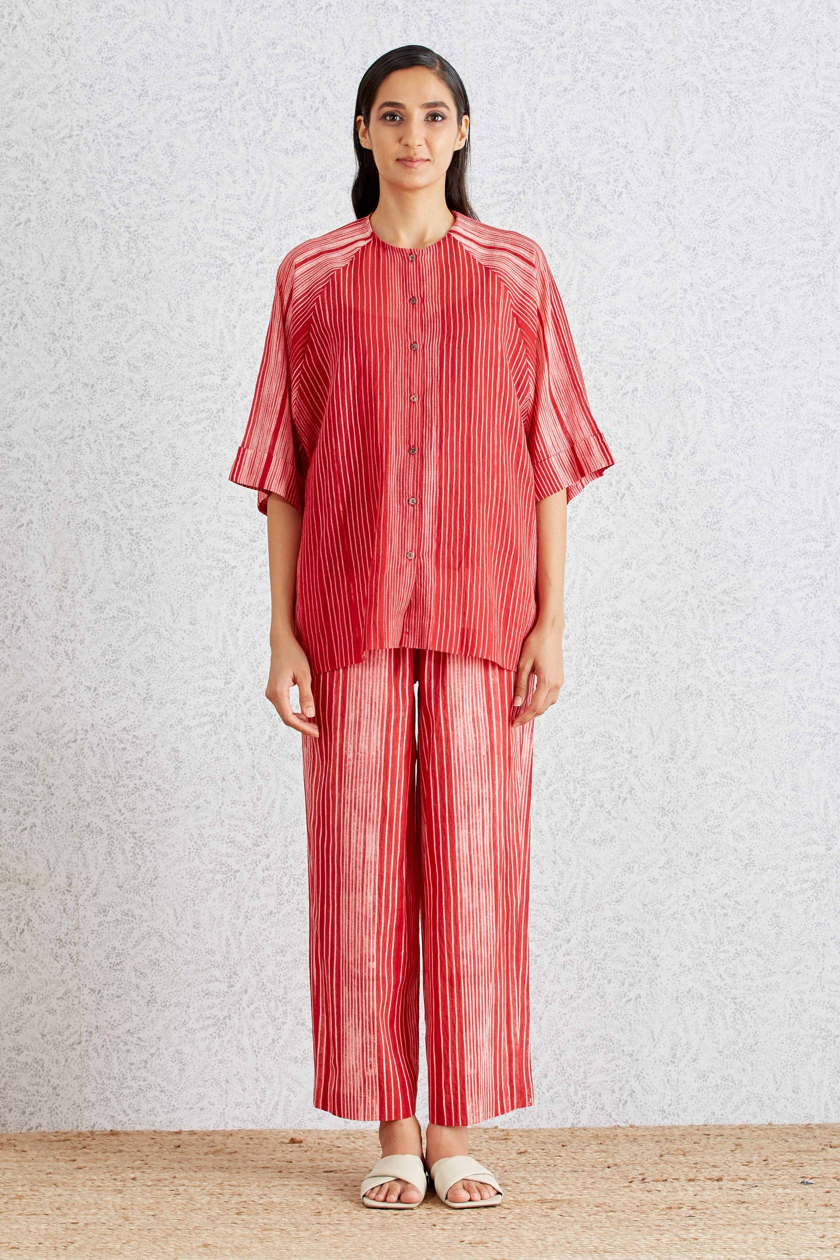 SHIBORI RAGLAN SHIRT