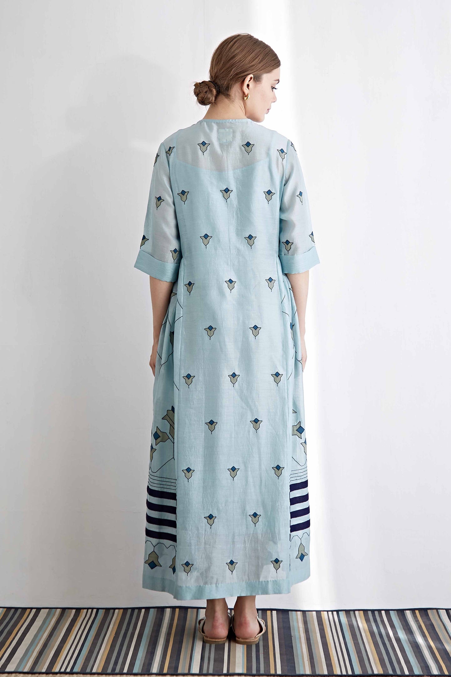 SIDE GATHER DRESS