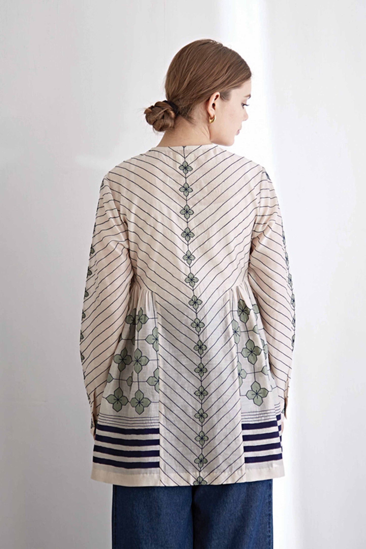 SIDE GATHER SHIRT