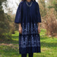 SHIBORI SUPER PLEATED KAMEEZ