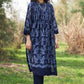 SHIBORI SUPER PLEATED KAMEEZ