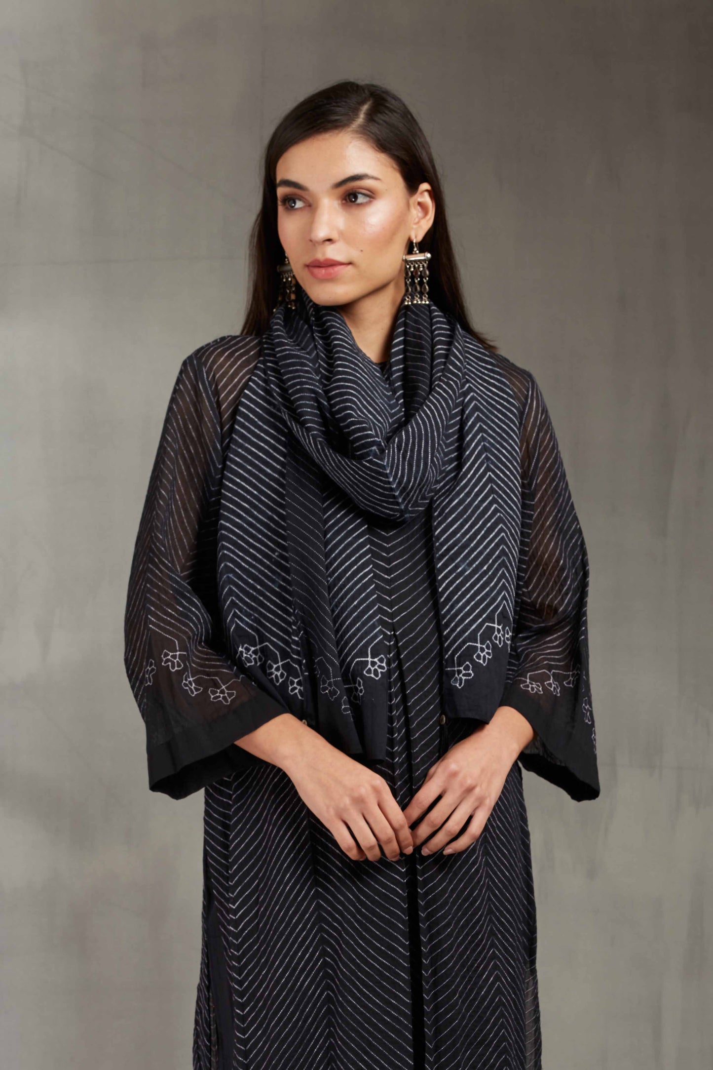 SHIBORI SCARF
