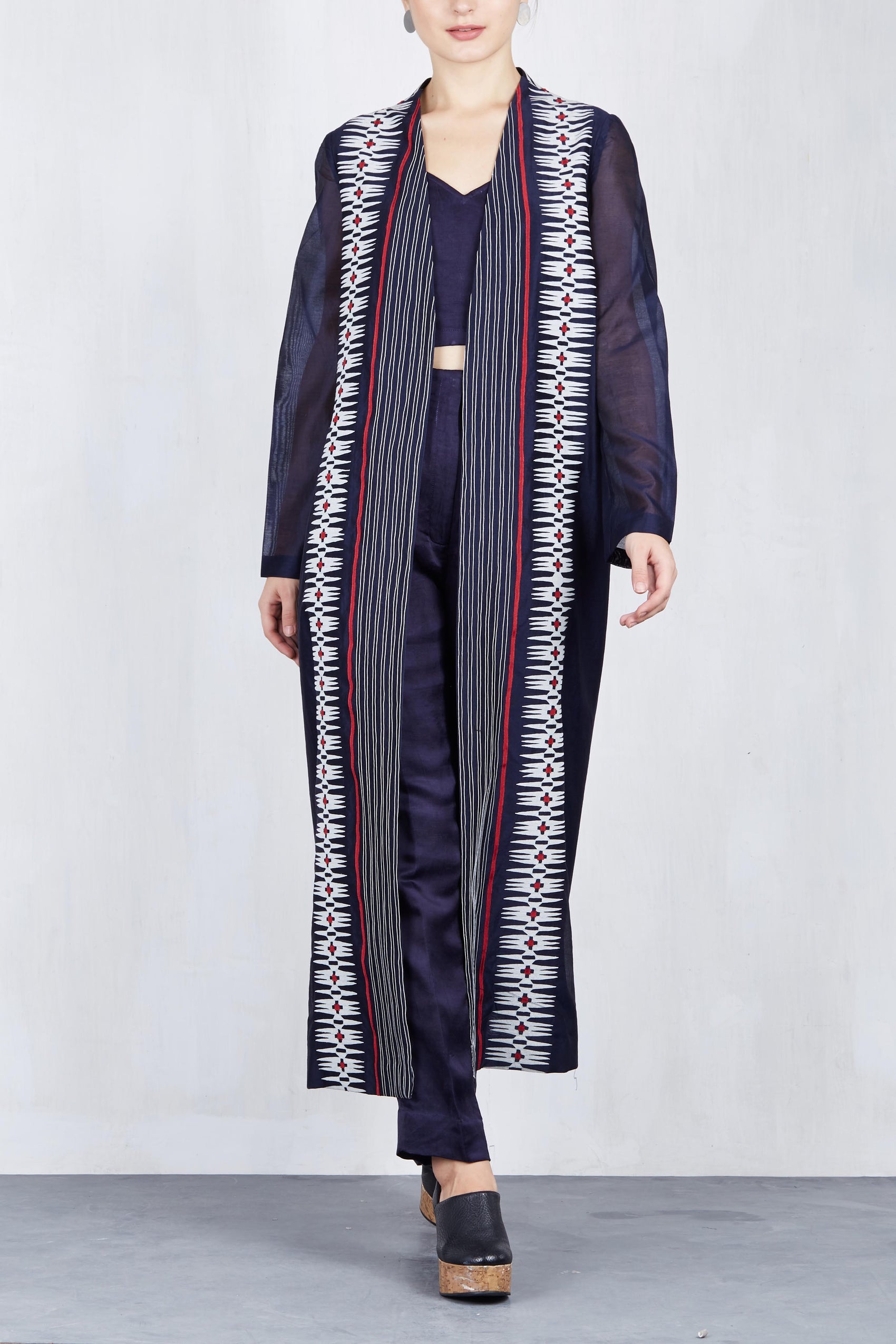 CENTER GATHER JACKET