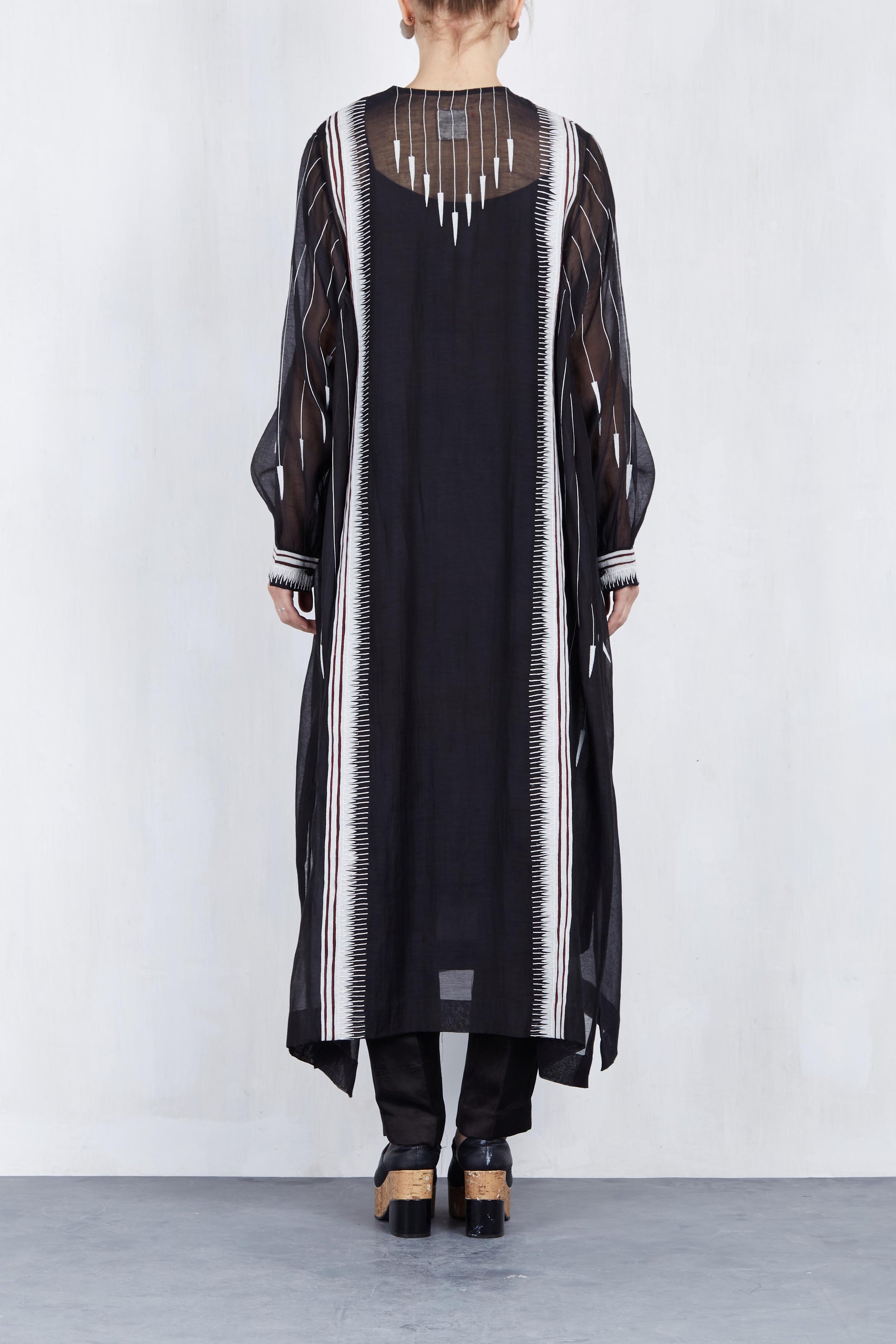SIDE GATHER KAFTAN