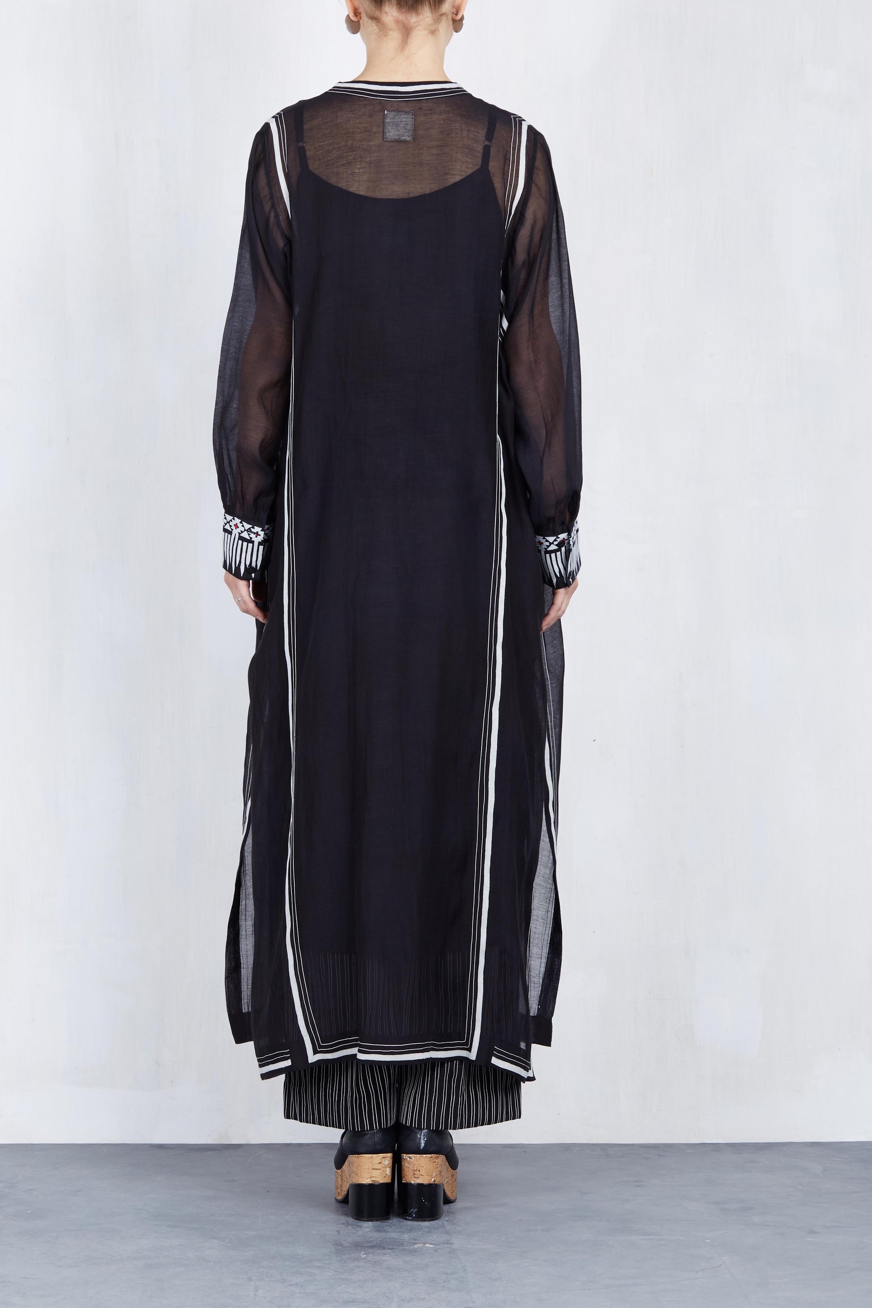 WRAP OVERLAP KAFTAN