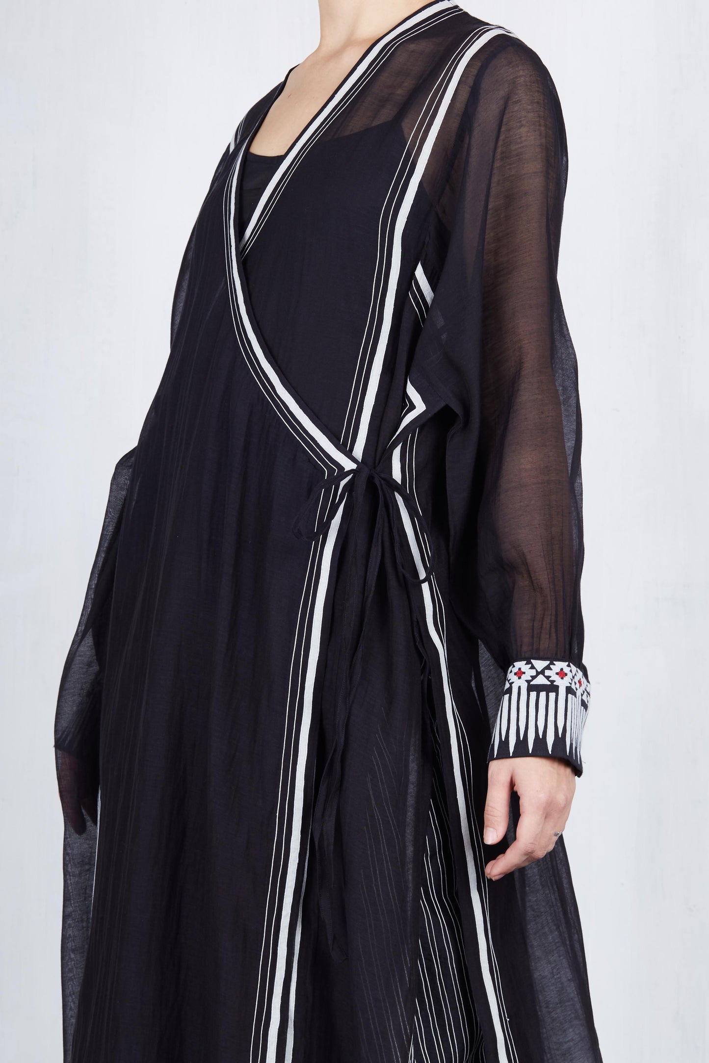 WRAP OVERLAP KAFTAN