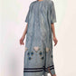 SHOULDER AND YOKE GATHER DRESS