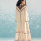 NILE YOKE CUTWORK LONG DRESS
