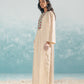 NILE YOKE GATHER APPLIQUE' DRESS