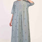 YOKE GATHER DRESS