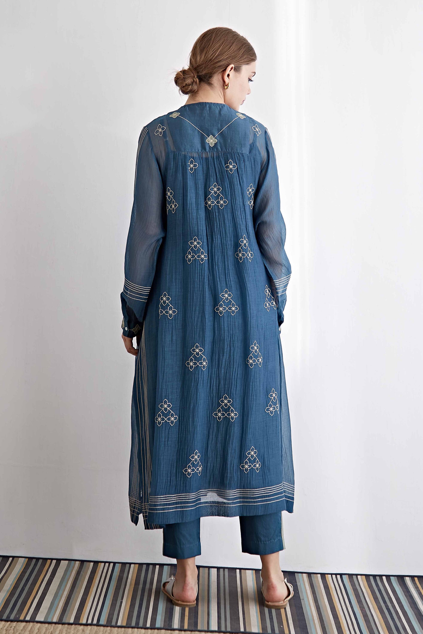 YOKE GATHER KAFTAN